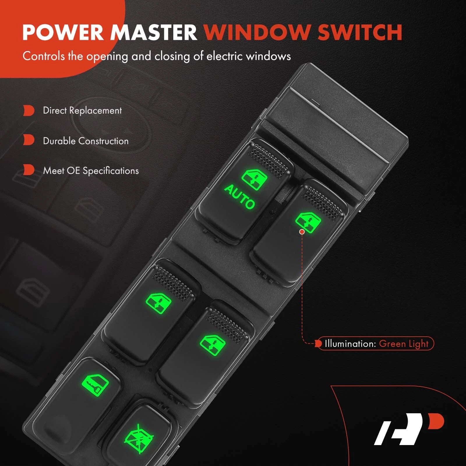 Power Window Switch for Kia Spectra (2002-2006)
