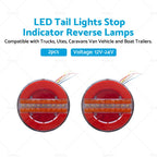 2X LED Tail Lights for Trailer Truck Ute