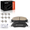 Set of 4 Front Side Ceramic Brake Pads for Ford Mustang (2010–2014)