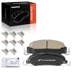 Set of 4 Front Side Ceramic Brake Pads for Ford Mustang (2010–2014)