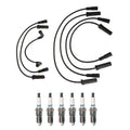 Denso Wire Set & 6 Iridium TT Spark Plugs for Chevy GMC 4.3L (VIN W)