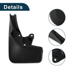 Set of 2 Mud Flaps Splash Guards for Mercedes Benz GLE (Without Pedal)