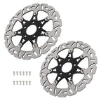 2pcs Front Brake Disc Rotor for Harley Davidson Softail Dyna Sportster (2014–2024)