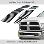 Stainless Black Billet Grille Insert for Dodge Ram 2500/3500 (2010-2012)