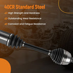 Front CV Axle Shaft Pair for Nissan Murano AWD (2009–2014)