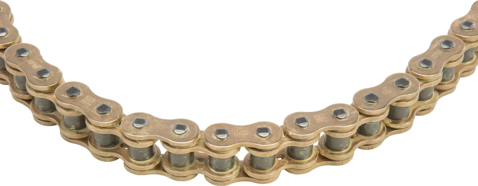 O Ring Chain 530x130 Gold for Motorcycles
