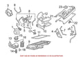 Set of 2 Engine Timing Cover Gaskets for BMW 760i 760Li (2003–2008)