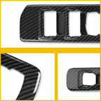 Carbon Window Lift Panel Cover for Ford F150 (2015–2023)