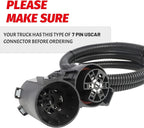 USCAR 7 Pin to 4 Pin Trailer Harness for Chevy Silverado 1500 (2019–2023)