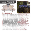 Rear Wheel Hub for Yamaha Wolverine 350 YFM350F (1995–2005)