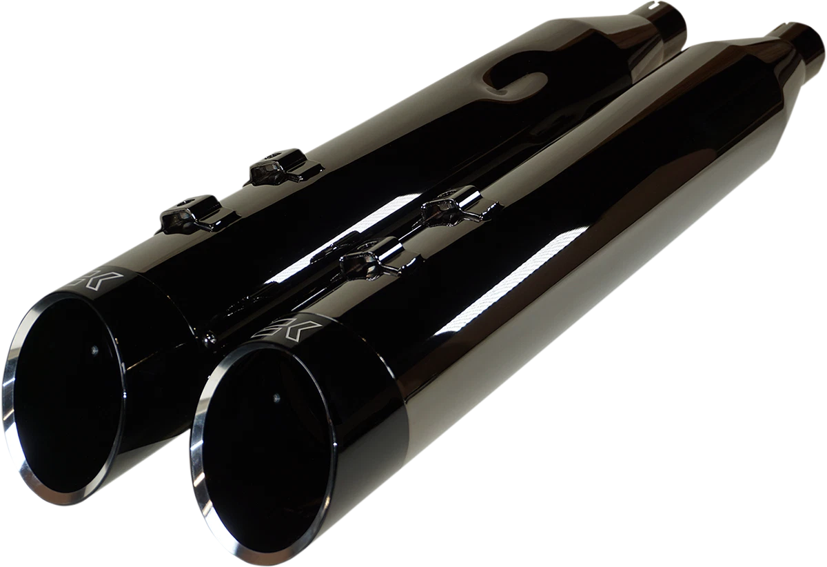 4.5" Slip-On Mufflers for Harley Davidson Eclipse (2016-2023) 201675
