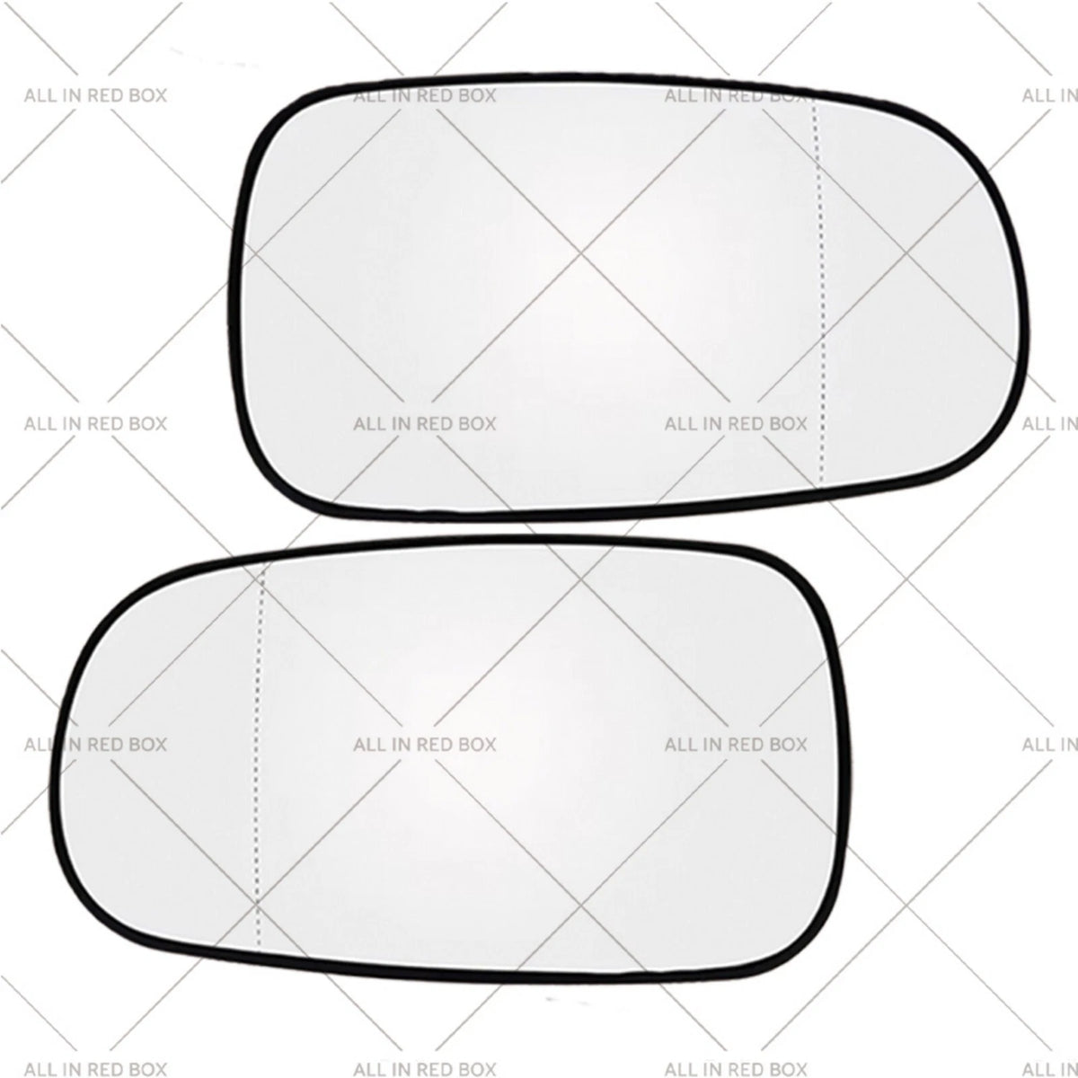 1 Pair Heated Mirror Glass for Saab 9-5, 9-3 (2003-On)