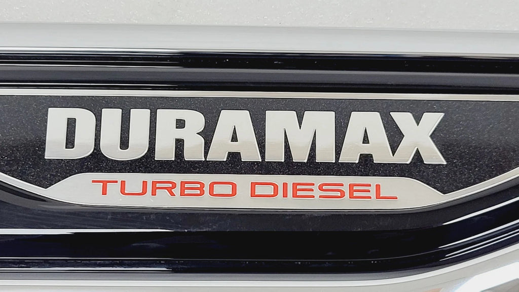 Chrome Fender Emblem Vent for GMC Sierra Duramax Turbo Diesel (2019–2025)