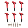 6x Ignition Coil + Spark Plug for Toyota 4Runner Tacoma Tundra FJ Cruiser (2003–2023)