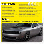 Set of 2 Fog Light Covers for Dodge Challenger (2015–2023)