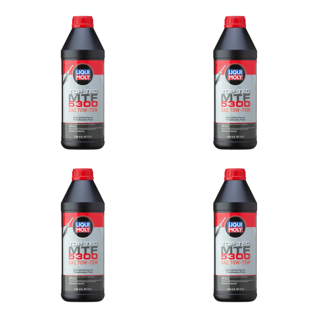 Set of 4 Liqui Moly Top Tec MTF 5300 70W-75W Gear Oil (4L)