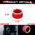 Navigation Switch Knob Ring Cover Trim for Honda Civic (2023-2025)