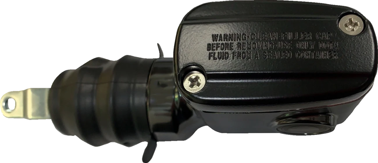 Master Cylinder for Harley-Davidson (B17-655MB) (Rear, Black)
