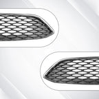 Front Upper Bumper Grille with Chrome Trim for Ford Focus (2015-2018)