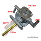 Gas Tank Fuel Cock Petcock Valve for Suzuki Eiger 400 (2002–2007)