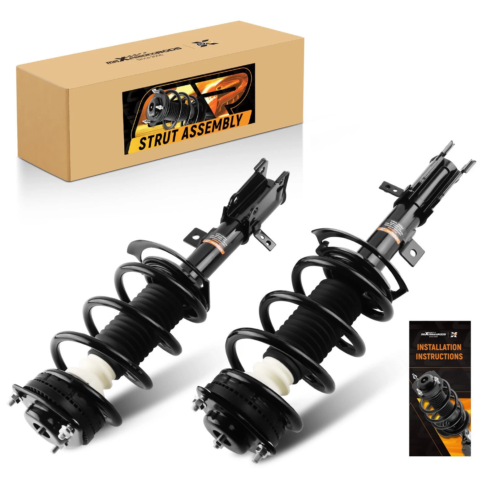 14PC Front Struts Control Arms Sway Bar Tie Rod for Dodge Journey (2009-2019)