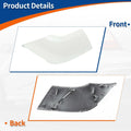 Front Car Bumper Tow Hook Cover for Mercedes-Benz (2012-2018) Diamond White