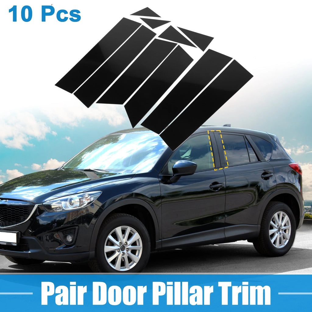 10Pcs B Pillar Trim Garnish for Mazda CX-5 (2017–2022)