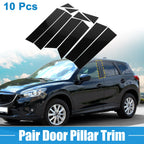 10Pcs B Pillar Trim Garnish for Mazda CX-5 (2017–2022)