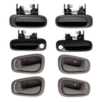 Outside Inside Door Handle for Toyota Corolla 1998-2002 (4-Pack)
