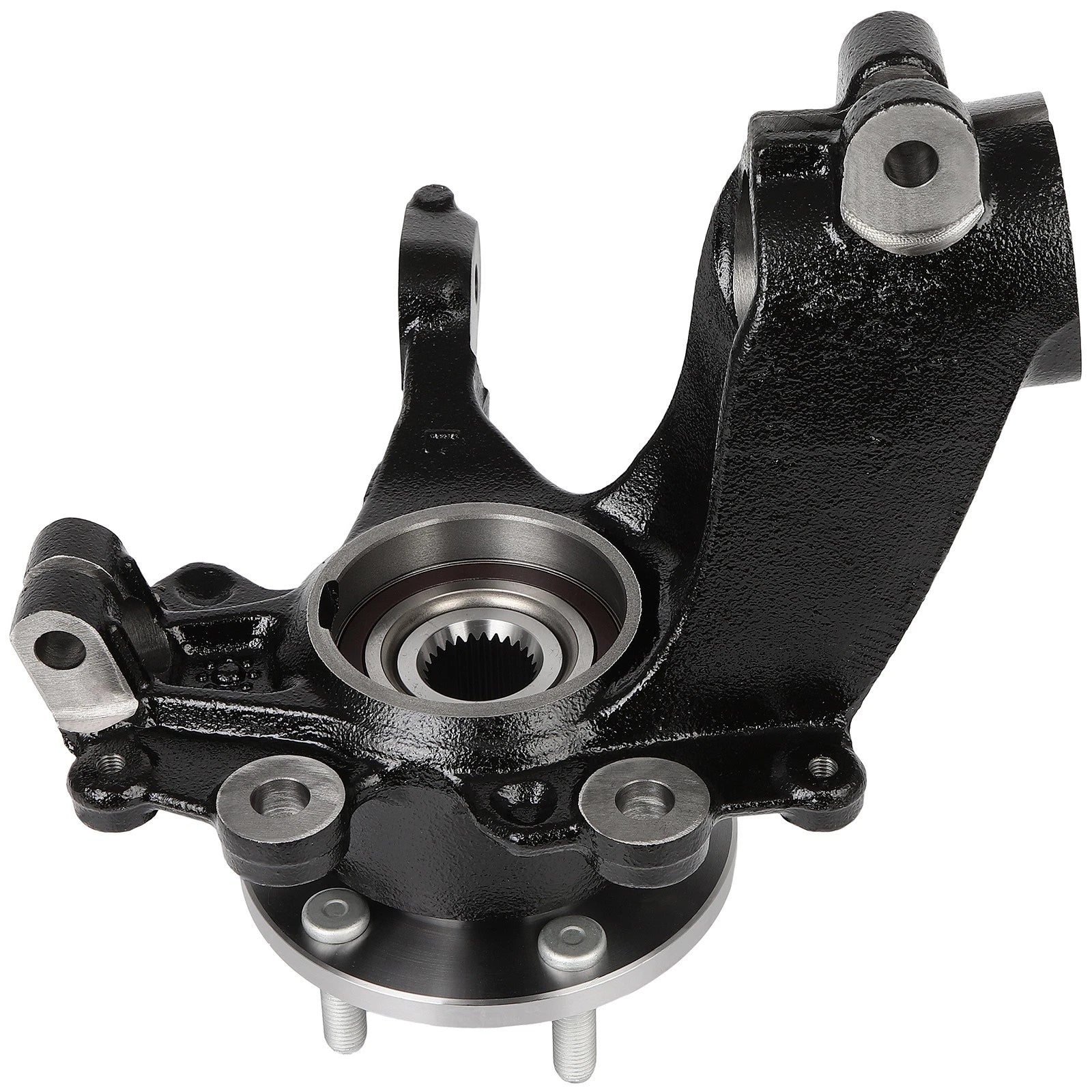 Pair Front Wheel Hub & Bearing Knuckle Assembly for Ford Focus (2012–2018)