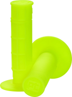 ProTaper 1/2 Waffle Grips for Motorcycle (Neon Yellow)