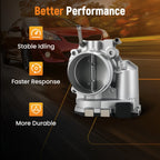 Throttle Body for Kia Forte5, Forte, Forte Koup 2.0L 2.4L (2010–2013) 12137448