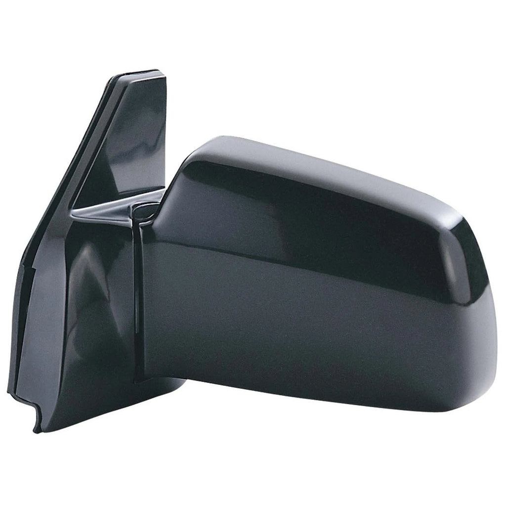 Replacement Black Smooth Driver Side Folding Manual Door Mirror