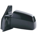 Replacement Black Smooth Driver Side Folding Manual Door Mirror