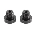2X M10x1.25 Mirror Hole Plug Screws for Motorcycle