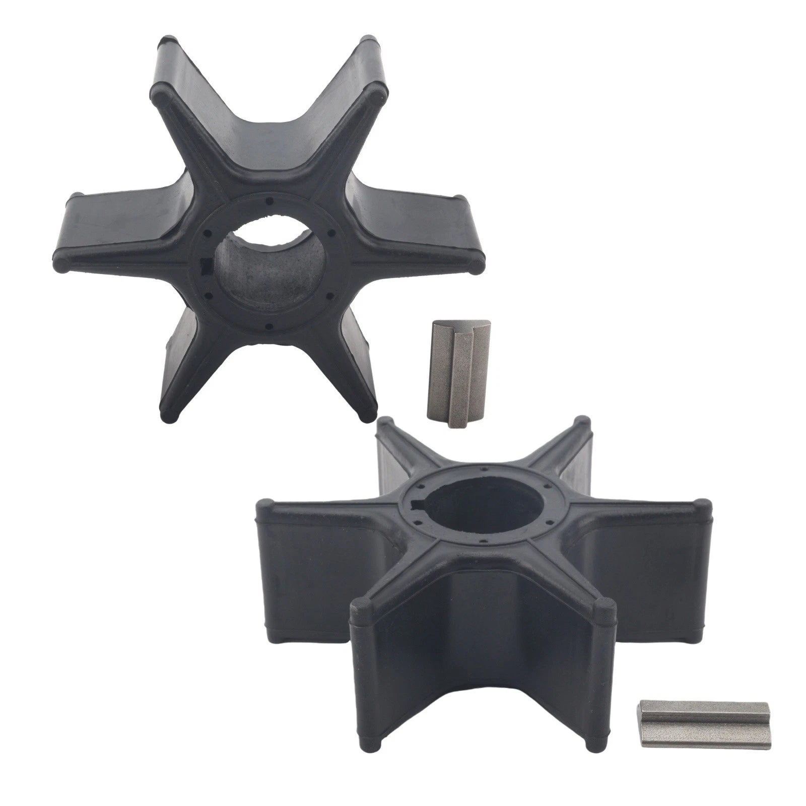 Water Pump Impeller & Key for Honda Outboard 75-150 HP (19210-ZW1-B02)