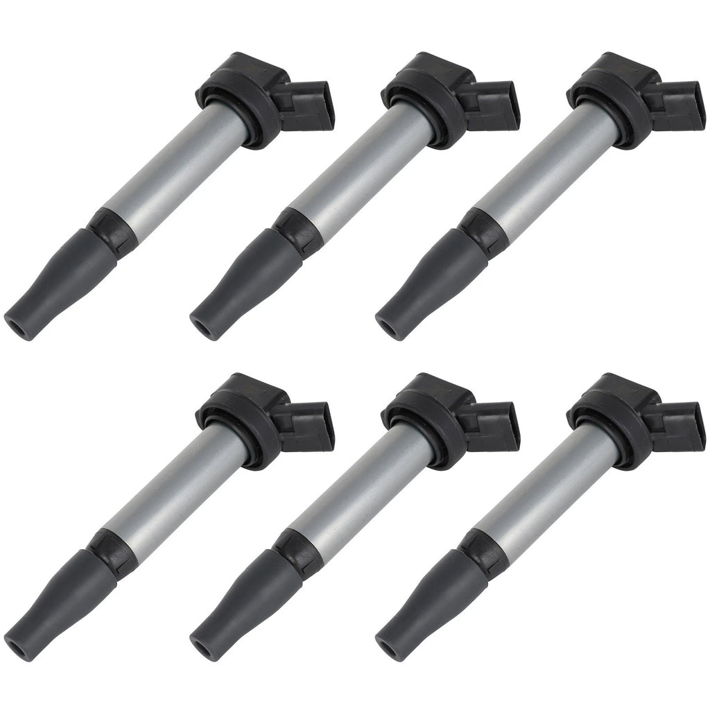 Set of 6 Ignition Coils for Toyota Tacoma V6 3.5L, 2.7L (2016–2020)
