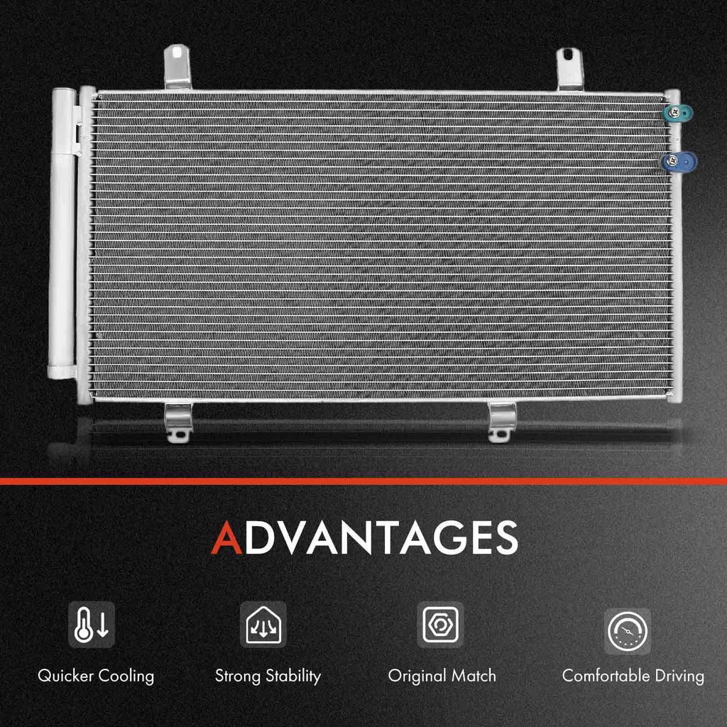 Radiator and AC Condenser Cooling for Toyota Camry Avalon Lexus (2007–2011)