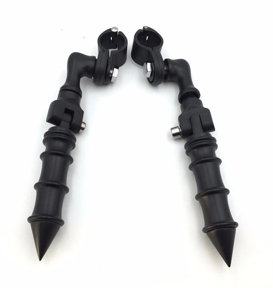 1.5" Black SA Foot Peg for Honda GoldWing VTX1300 Shadow Valkyrie (2001–2010)