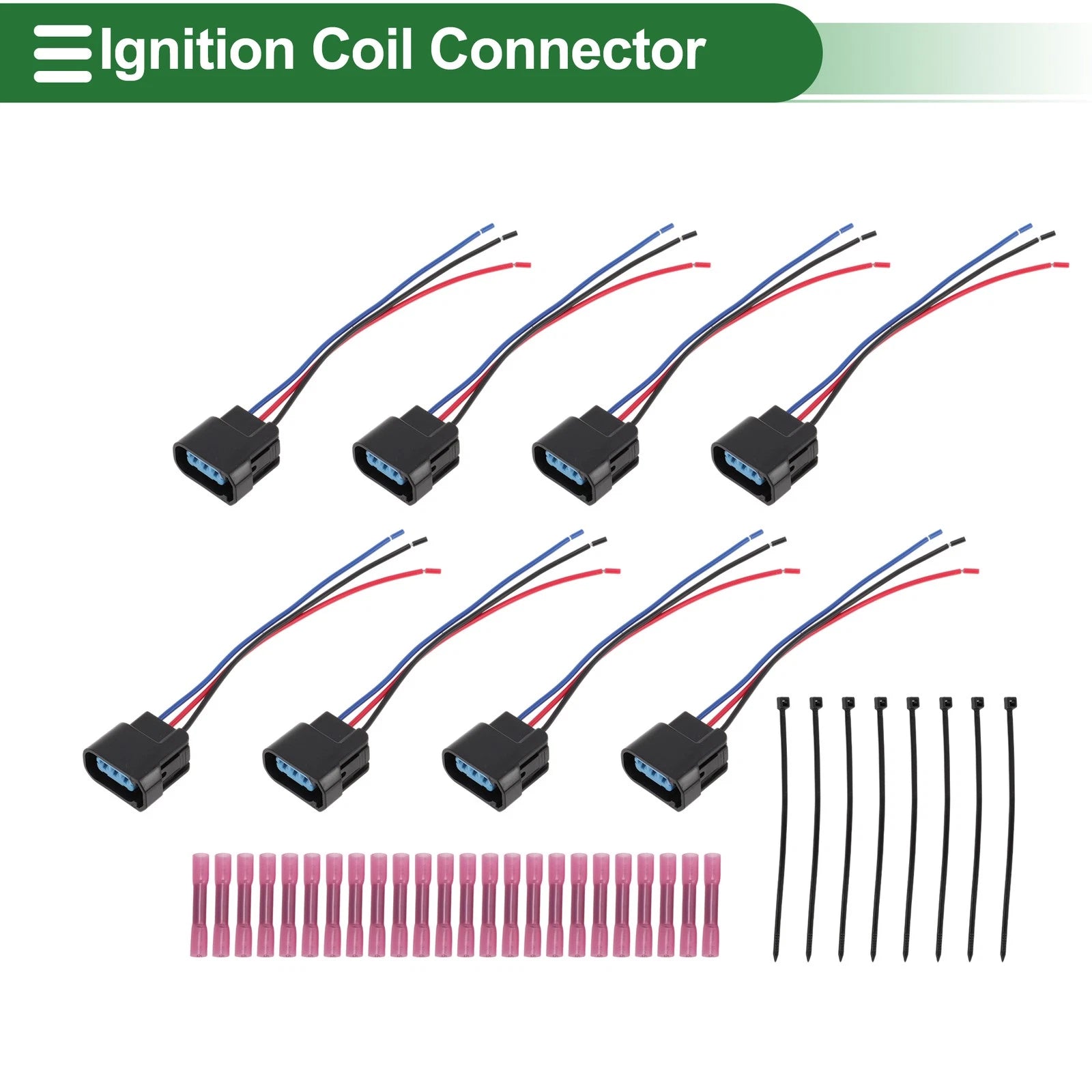 Ignition Coil Pigtail Connector Harness No. 6732301 for Honda Accord (2003–2007)