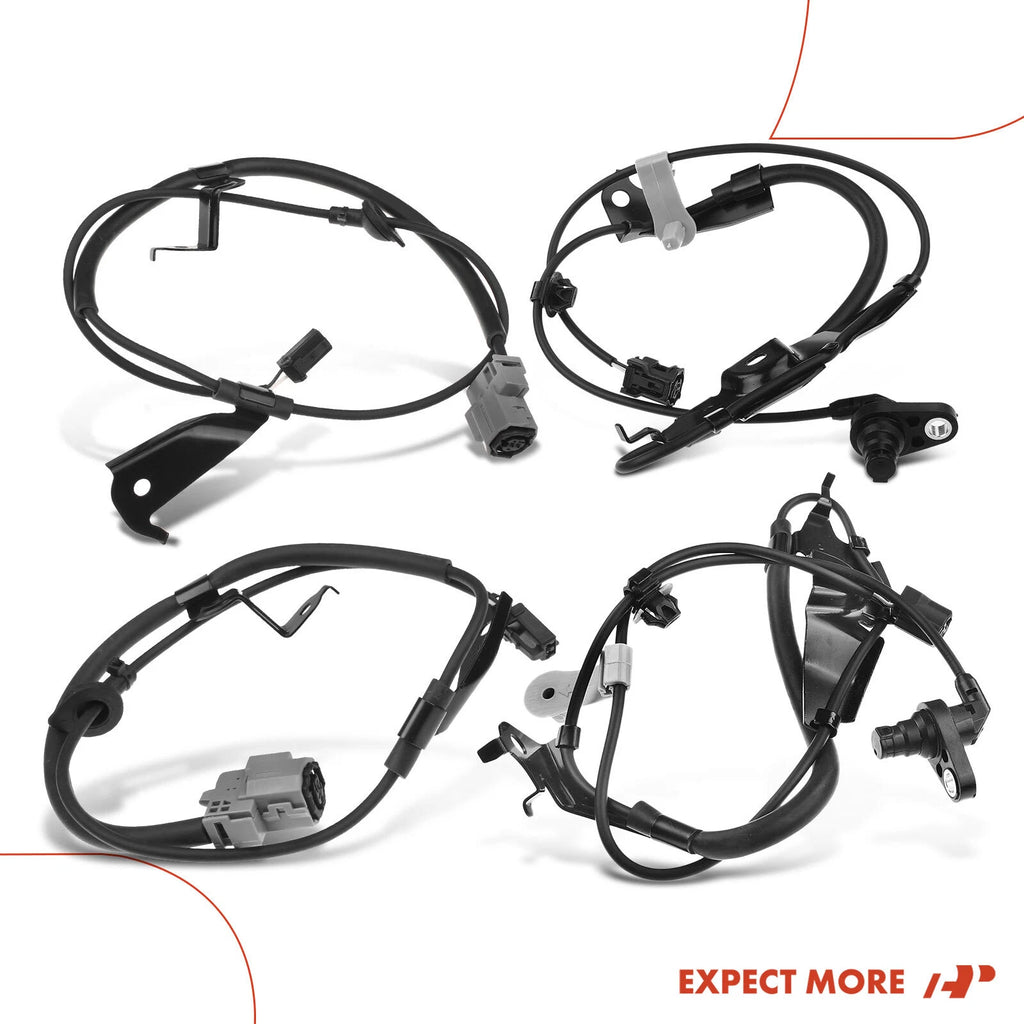 4x Front & Rear ABS Wheel Speed Sensor for Toyota Camry (2012-2017)