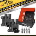 2x Ignition Coil & 4x Iridium Spark Plug for Toyota Corolla (1998-1999)