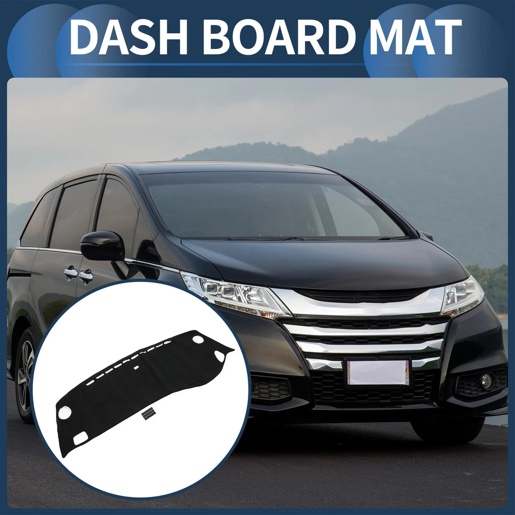 Dashboard Dash Cover Mat for Honda Odyssey RB3 RB4 (2016–2019) Black Set of 1