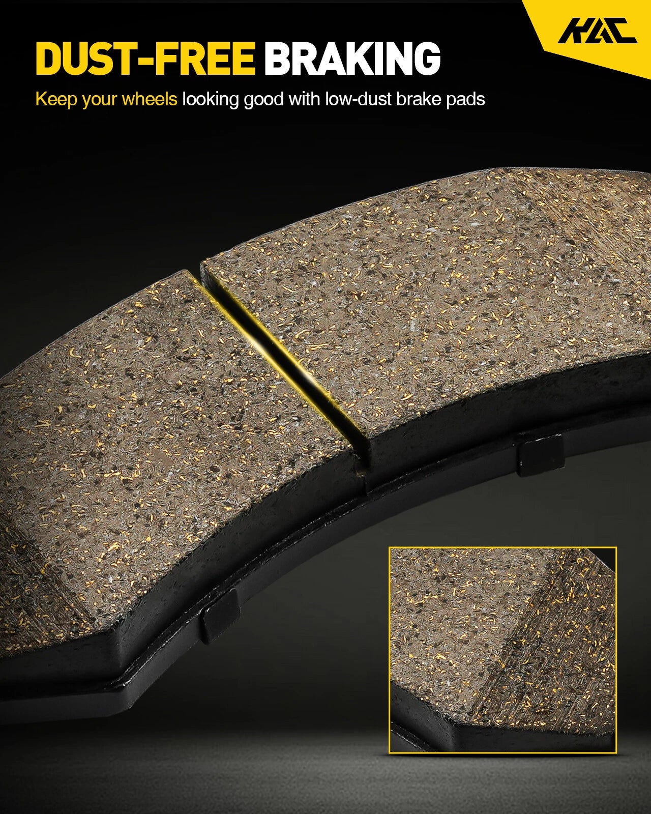 Front Ceramic Brake Pad for Saab 9-3 (2003–2011)