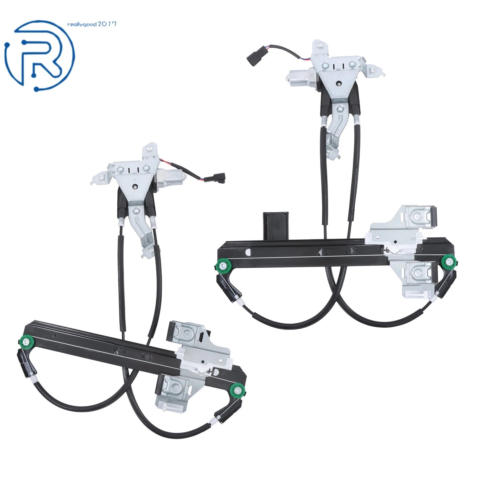 Set of 2 Window Regulators for Chevrolet Tahoe GMC Yukon (2000–2006)