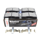 Set of 4 Bosch QuietCast Semi-Metallic Brake Pads for ATS Camaro Lancer BRZ