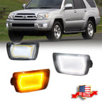 Clear Switchback LED Front Corner Turn Signal Light for Toyota 4Runner (2003–2005)