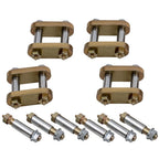 Greasable Shackle Spring Bolt Link Kit for Heavy Duty Tandem Axle Truck Trailer