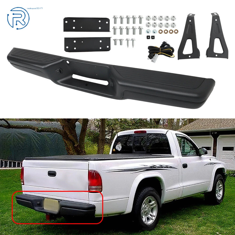 Step Bumper Assembly with Bracket for Dodge Dakota (1997–2004)