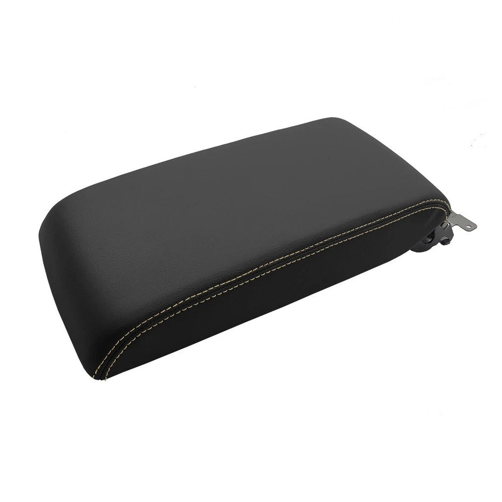 Console Lid Armrest Cover for Subaru Legacy (2015–2019) Beige Stitch